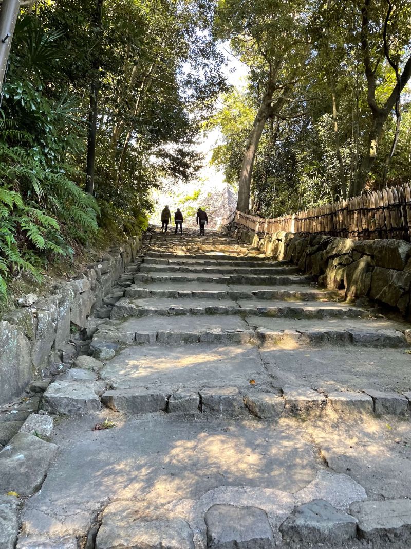 石の階段、彦根城