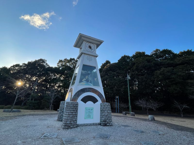 岩国城の時計台